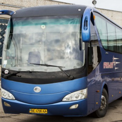 Лобовое стекло для Yutong ZK 6119 HA БОР 5302-00666 (Лобовое стекло)